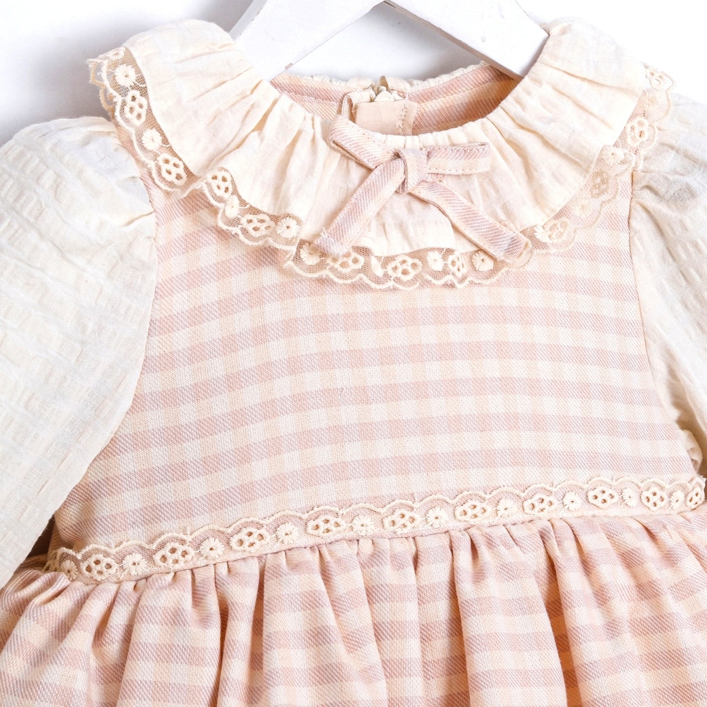 Gingham Dress Set