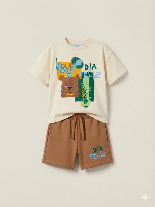 Safari Cotton Summer Kids Set