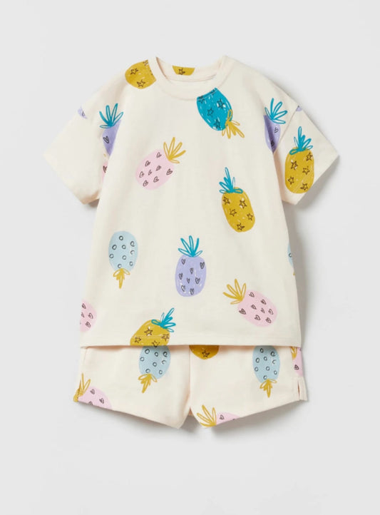 Pineapple Cotton Summer Set
