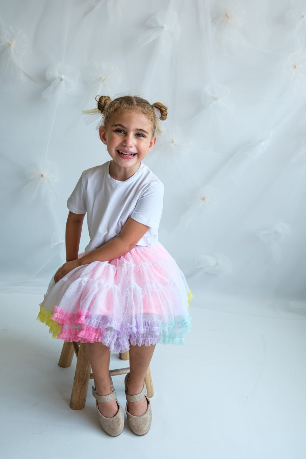 Pastel Rainbow Tutu Skirt