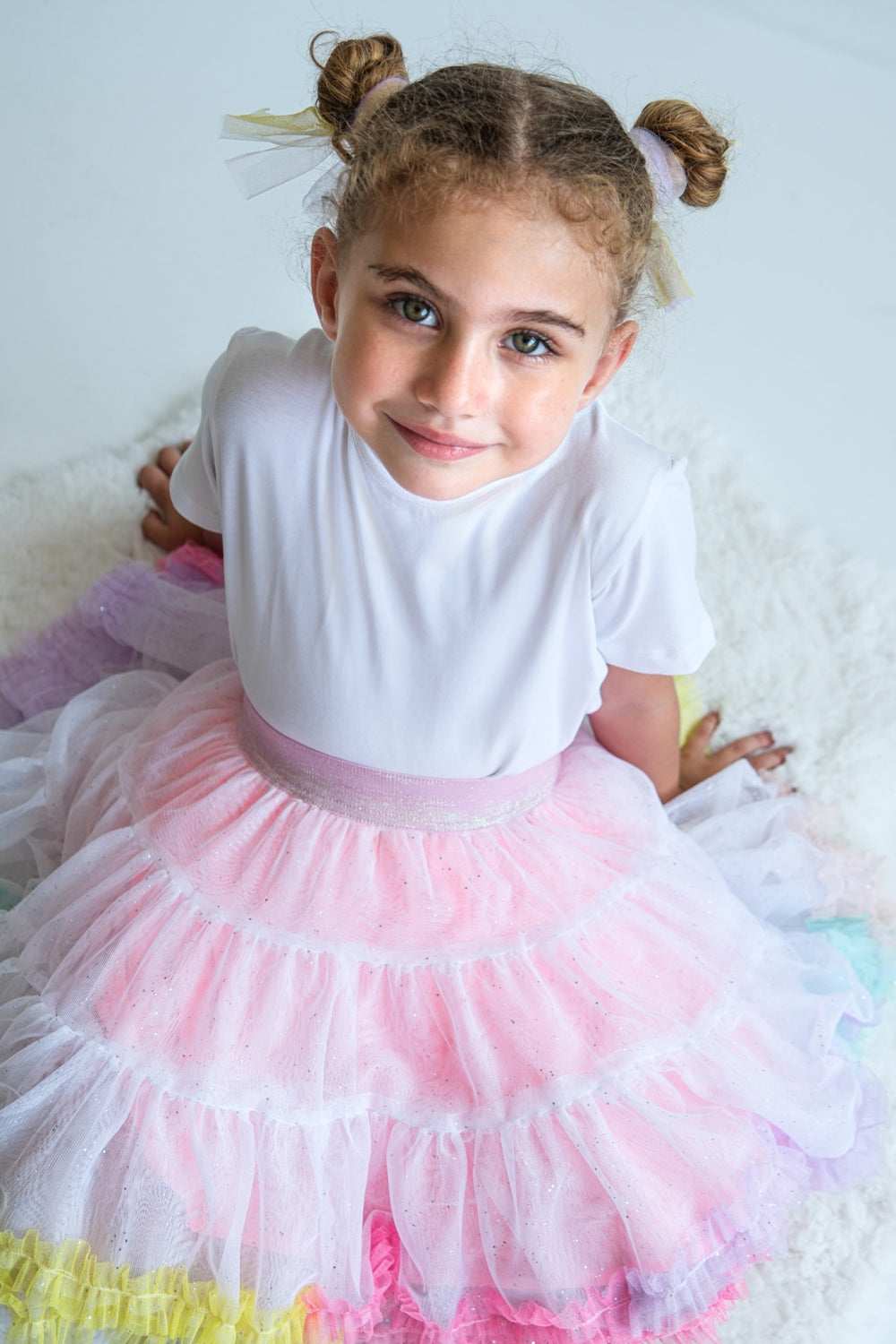 Pastel Rainbow Tutu Skirt