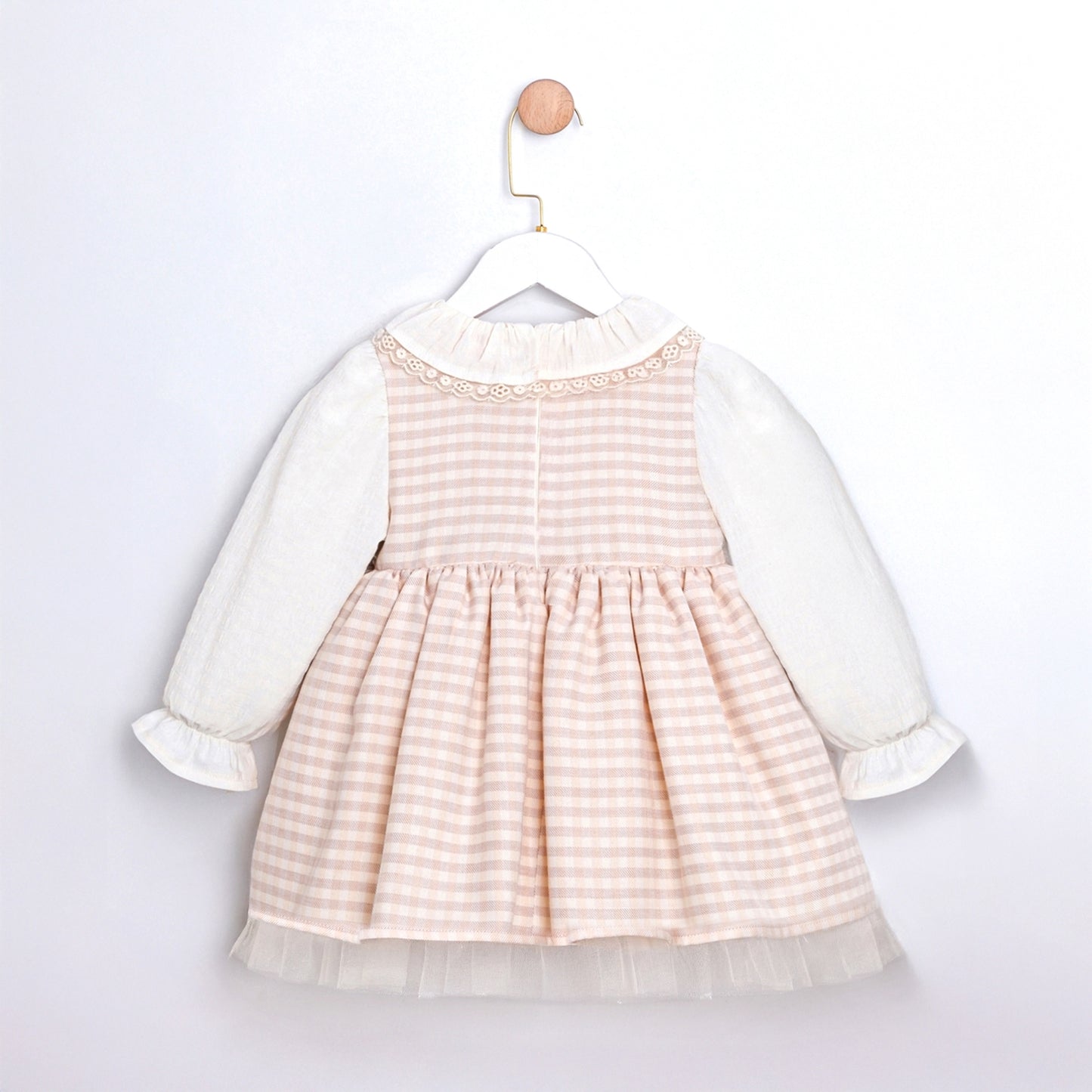 Gingham Dress Set