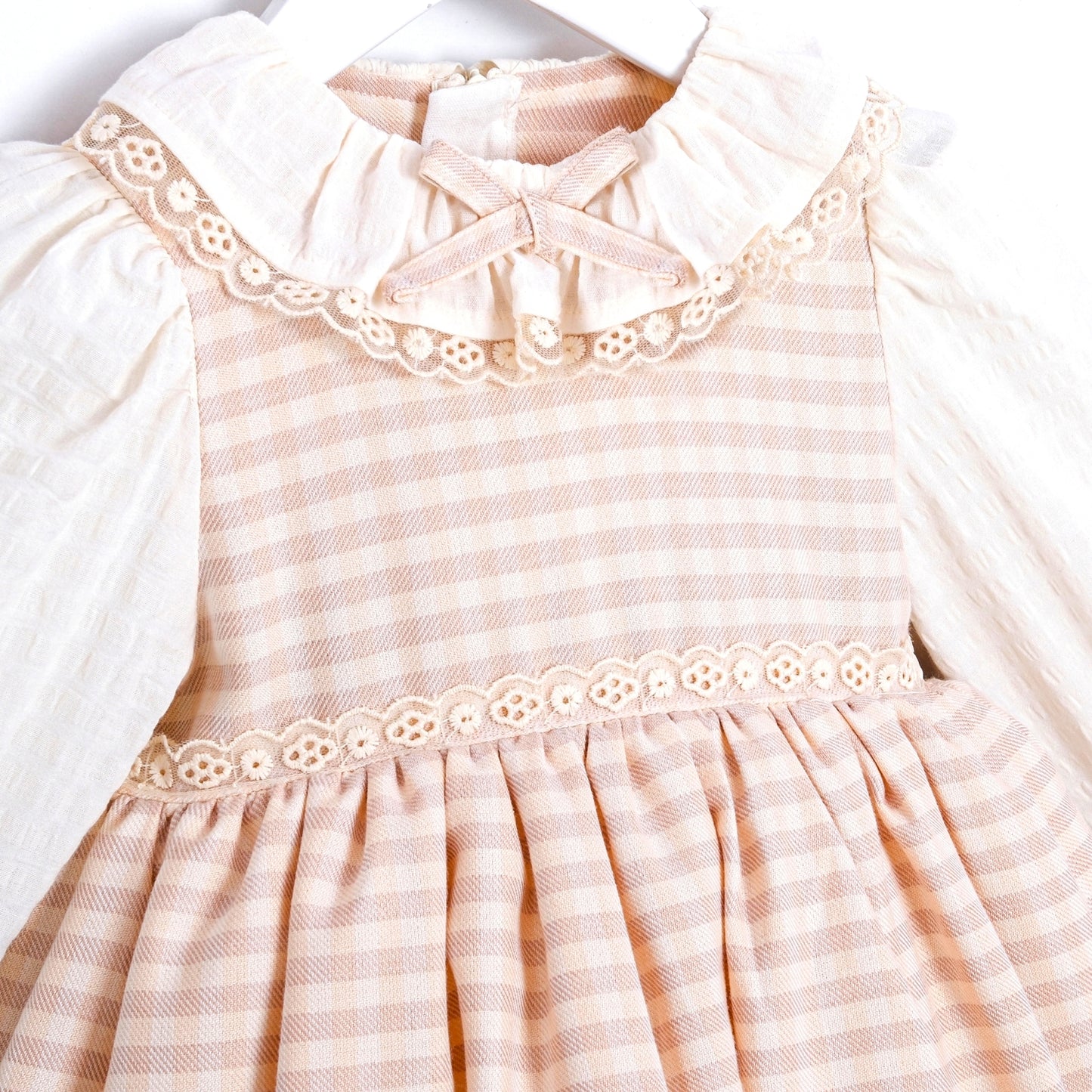 Gingham Dress Set