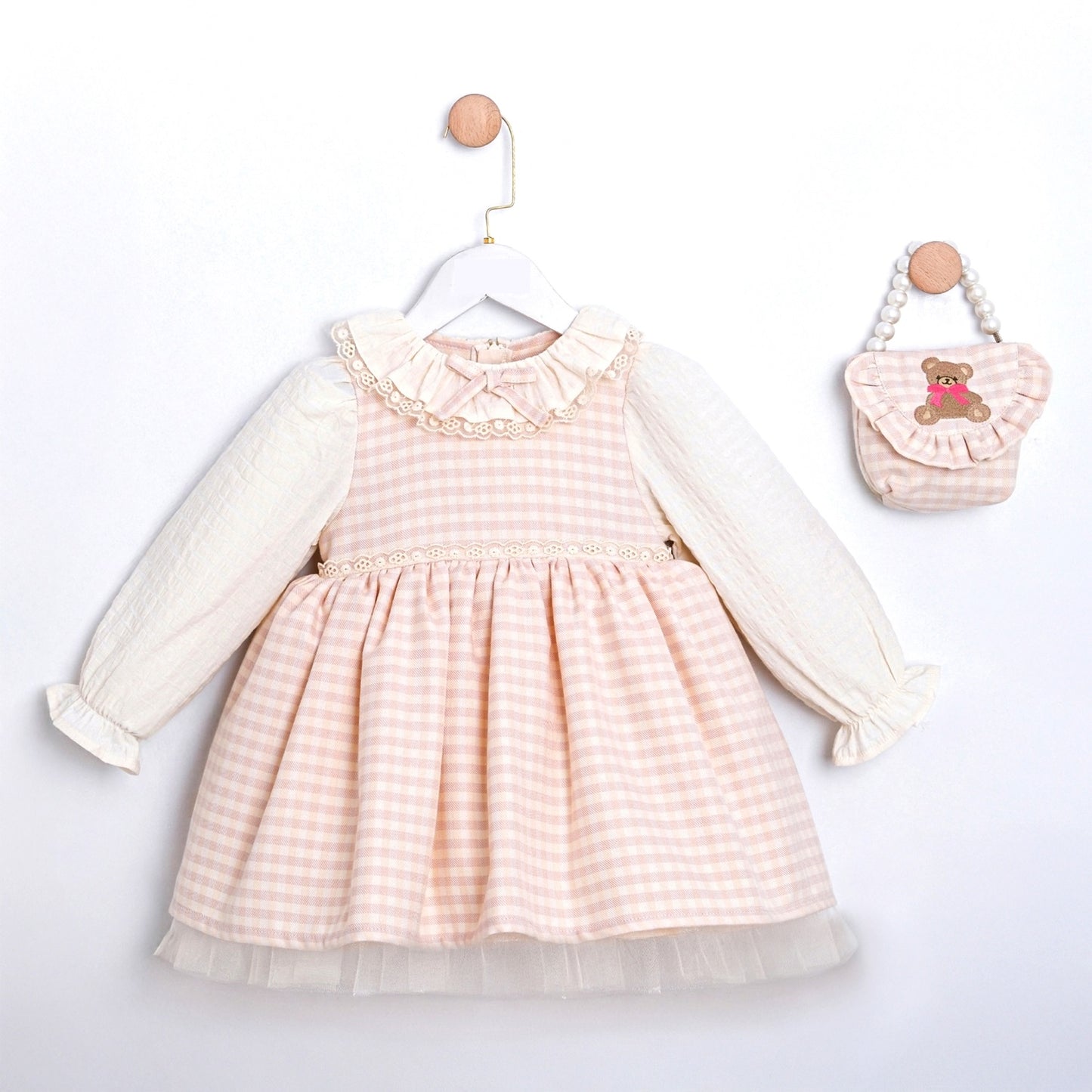 Gingham Dress Set