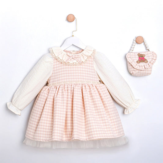 Gingham Dress Set