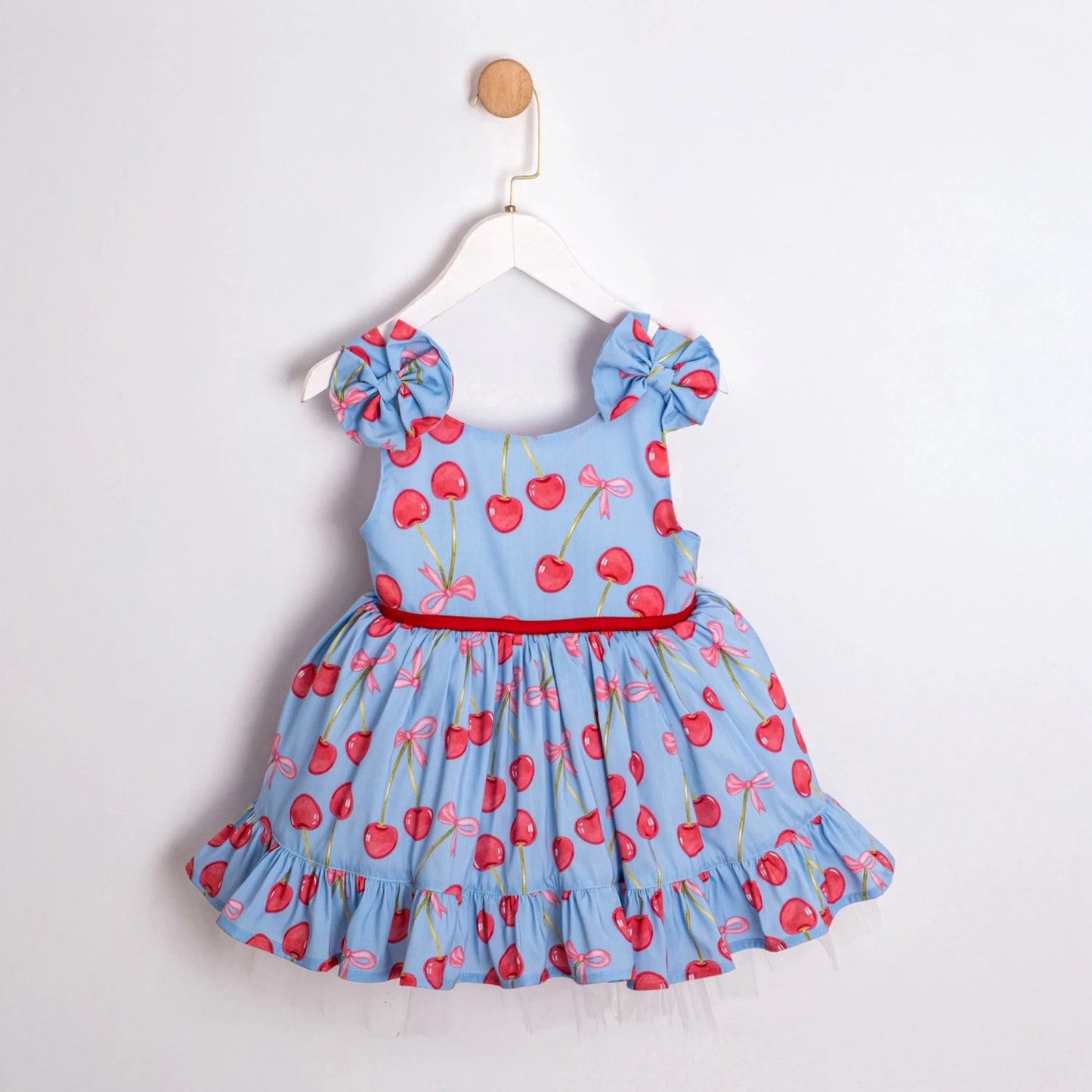 Blue Cherry Dress