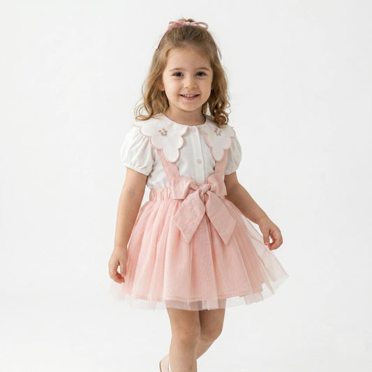 Blush Tulle Dress