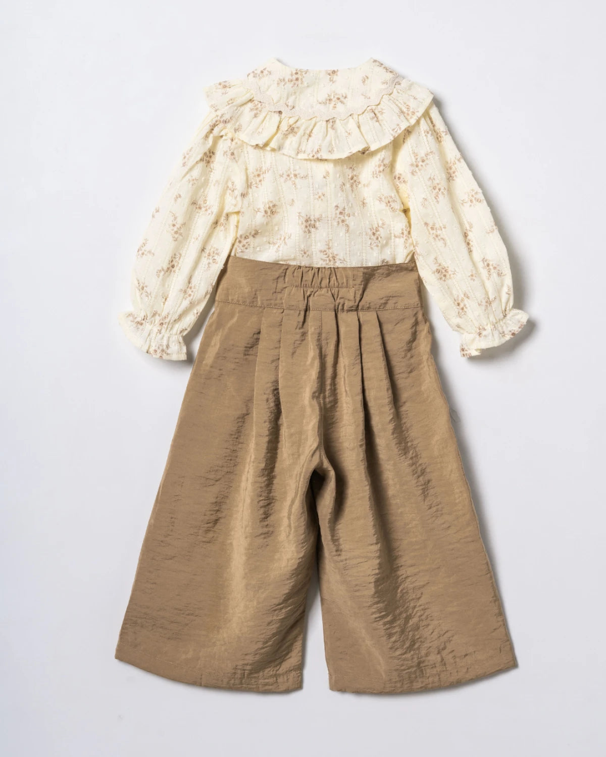 Floral Blouse & Pants Set