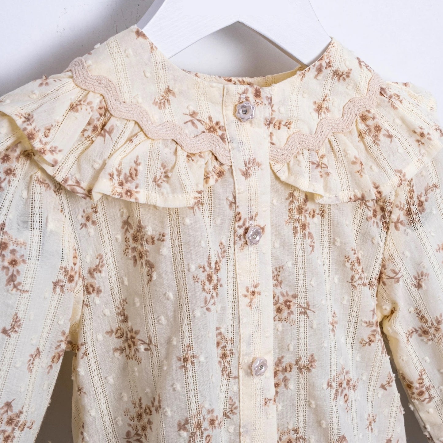 Floral Blouse & Pants Set