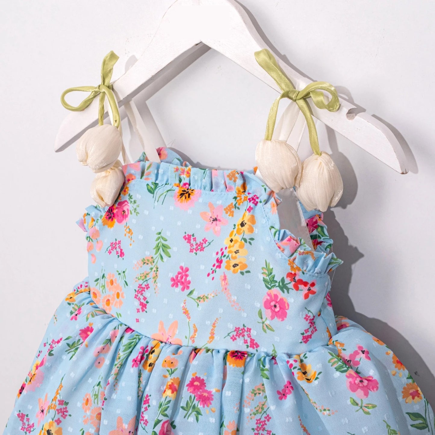 Blue Floral Dress