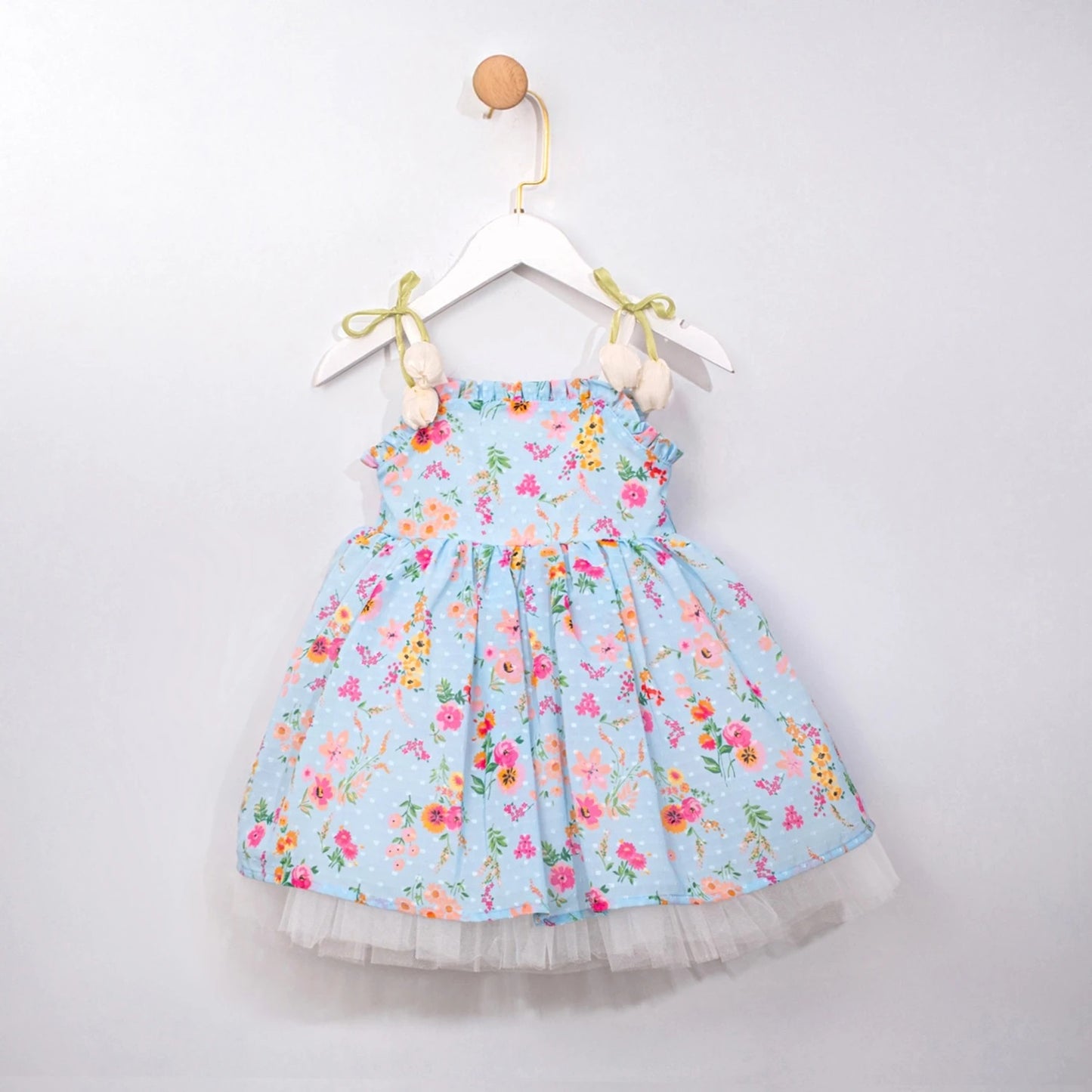 Blue Floral Dress