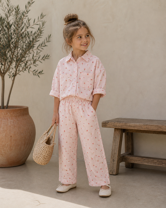 Floral Cotton Outfit Set