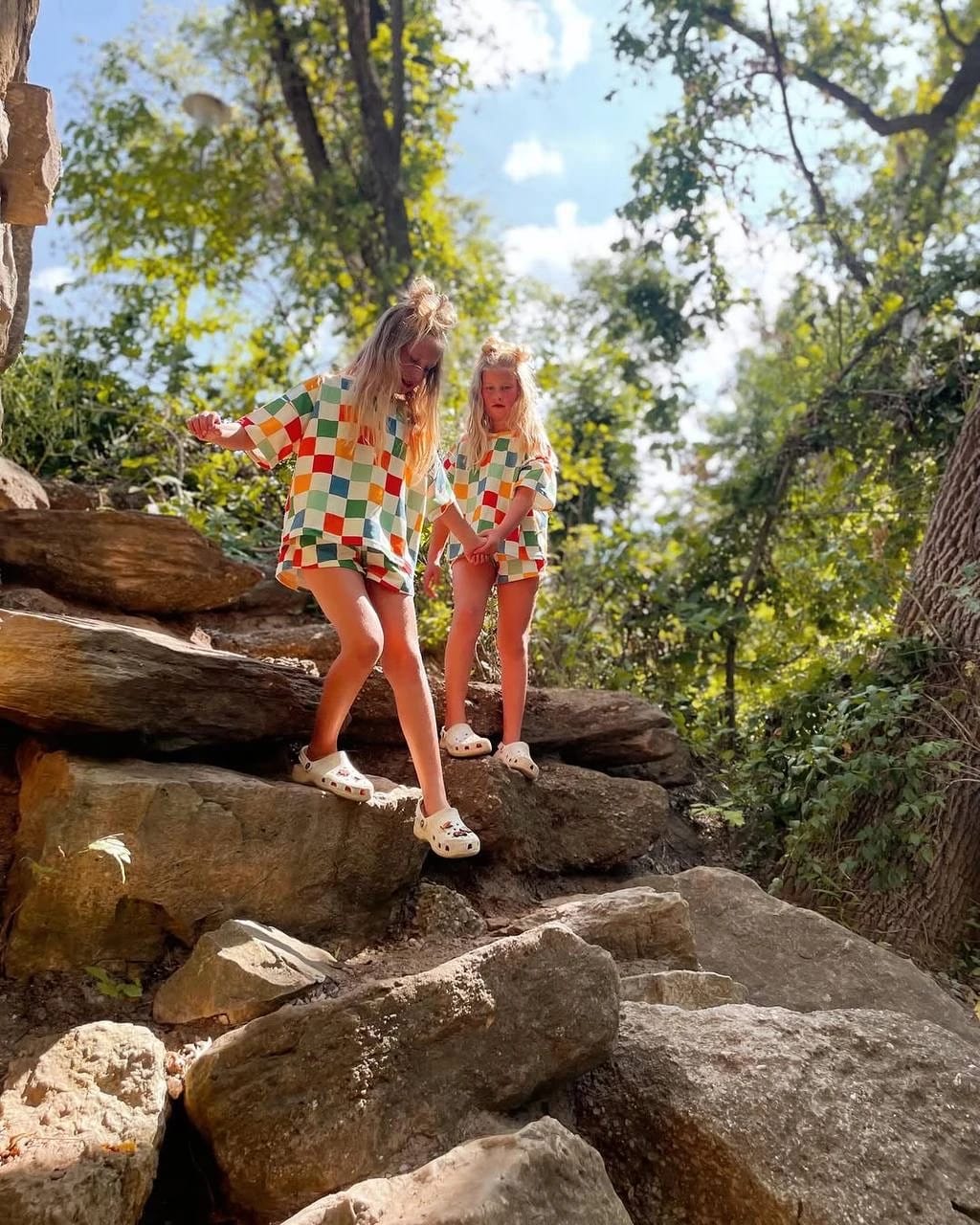 Color Check Summer Set