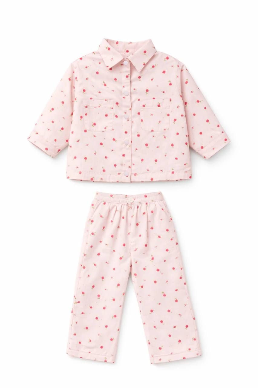 Floral Cotton Outfit Set