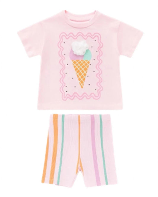 Pastel Ice Cream Cotton Set
