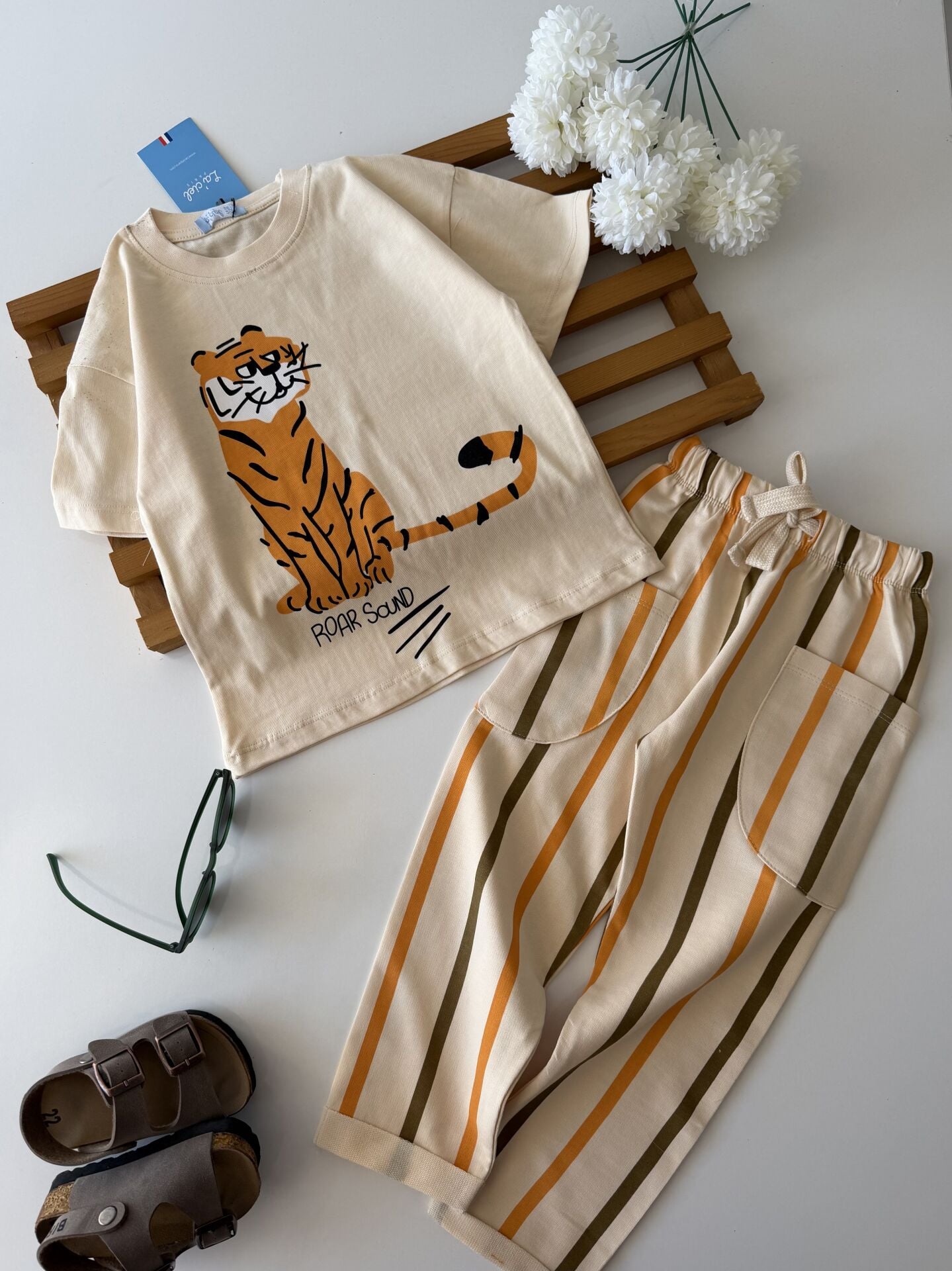 Little Tiger Striped Set