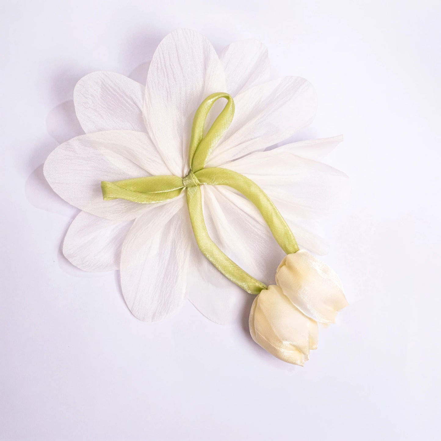 Handmade Tulip Hair Clip
