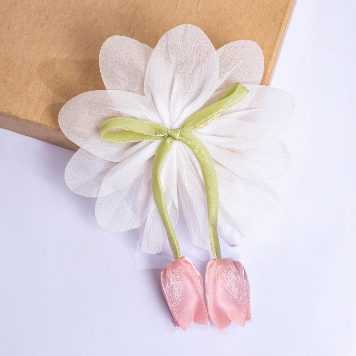 Handmade Tulip Hair Clip